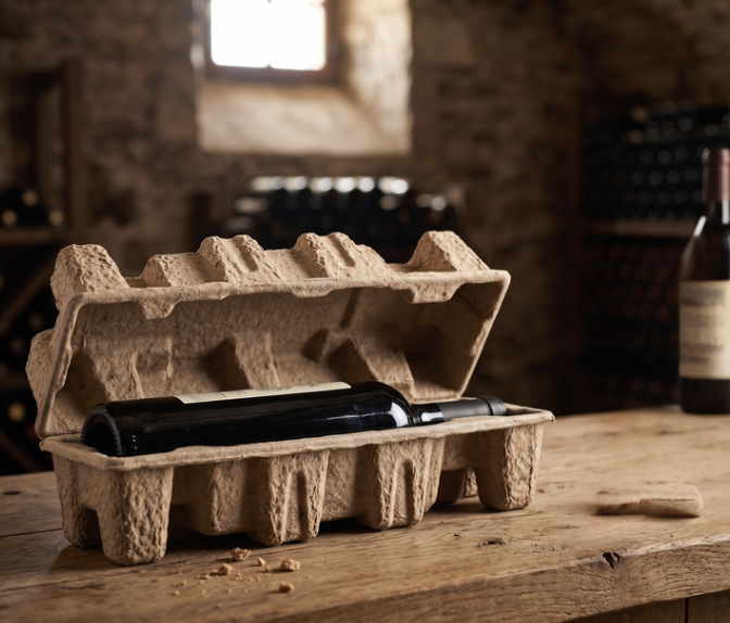 Universal Impact-Safe Wine Shipper