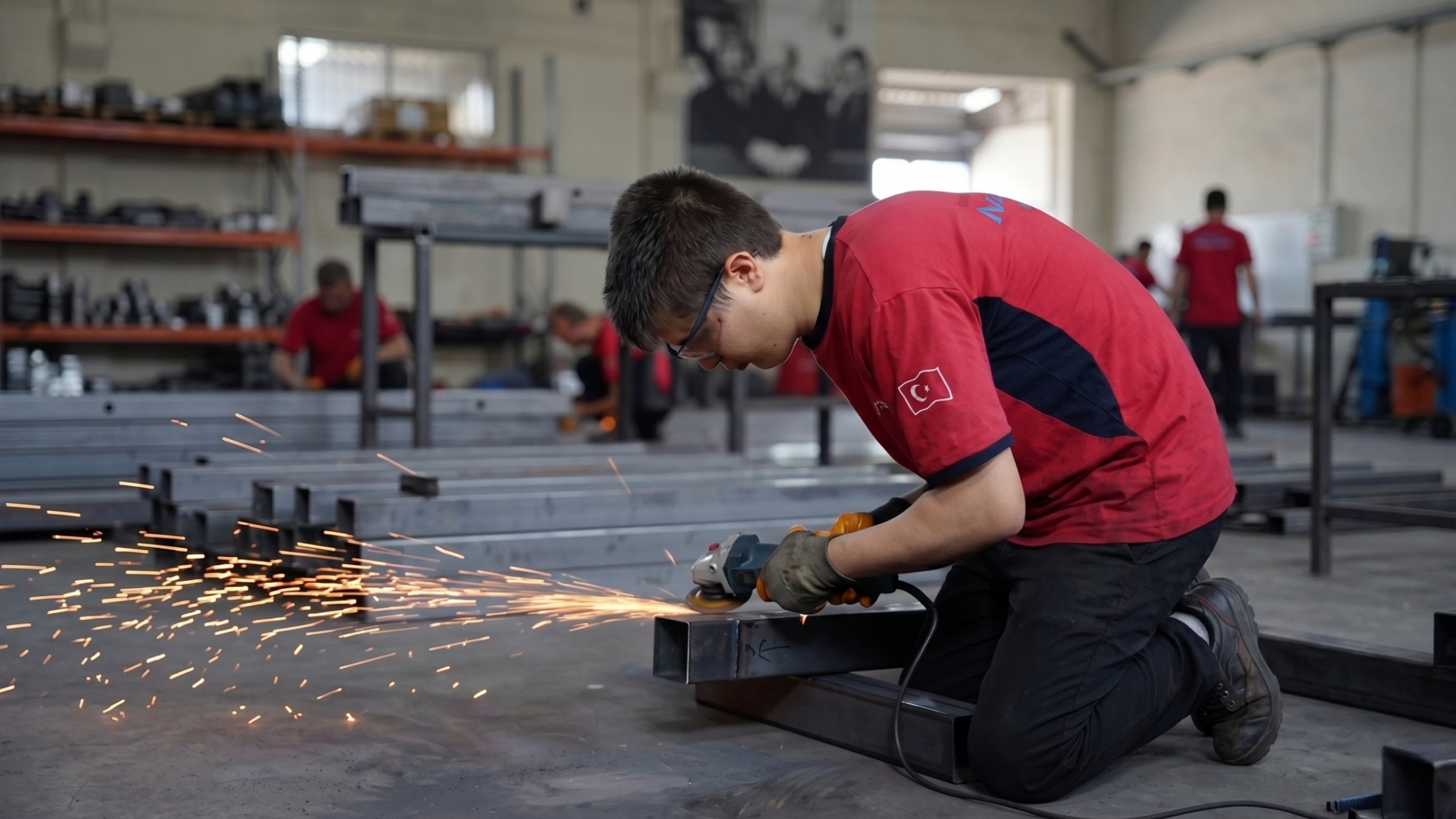Askay engineer designing pulp molding machinery